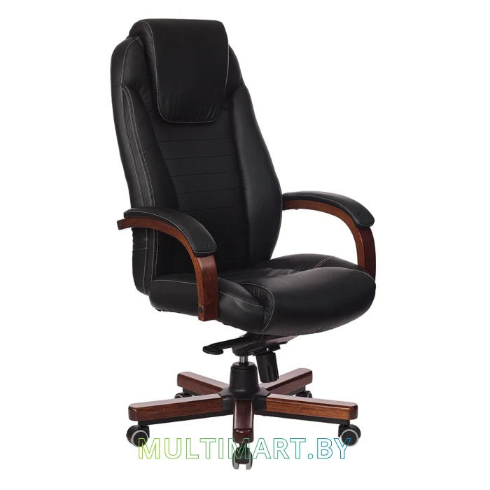 Кресло Бюрократ T-9923WALNUT (черный)